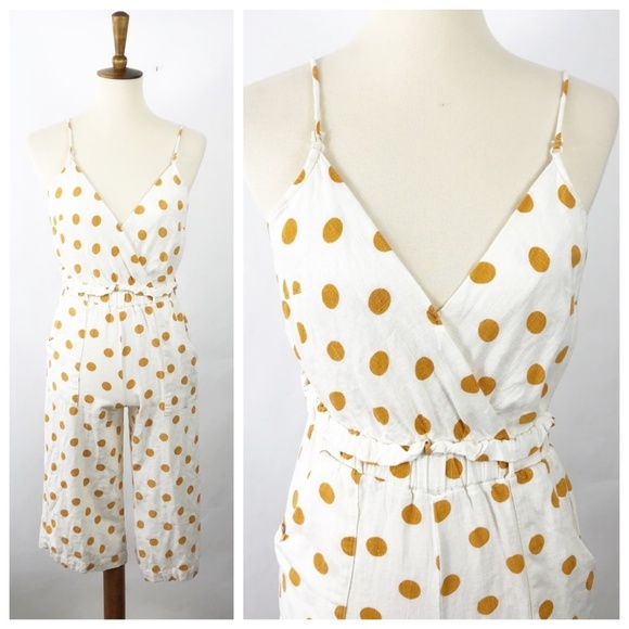 monteau polka dot jumpsuit